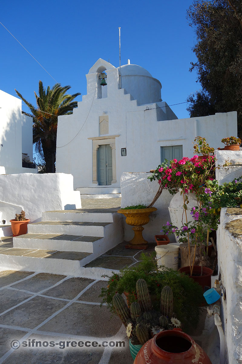 La chiesa del villaggio Ai Loukas