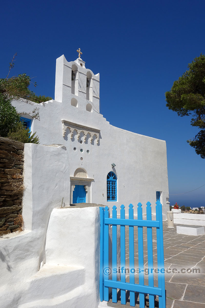 La chiesa di Panagia Geraniofora a Apollonia